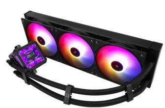 TR-Thermalright FW PRO 360 ARGB Black Aio CPU Cooler, IPS LCD Screen with 320×320 -2.73inch, For Intel LGA1700/1851 – Sold by HuiYuFei / FBA