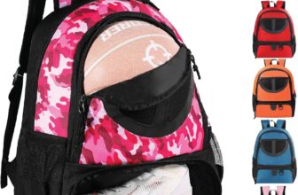 TRAILKICKER Black Mesh Basketball Bag with Shoe Compartment Basketball Bag for Boys Girls Men Women Ball Gear All Sports
