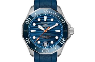 Tag Heuer blue diver