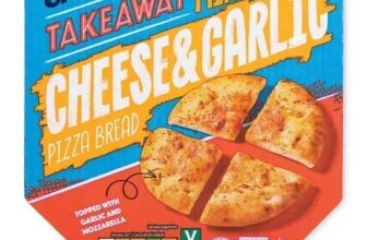 Takeaway Mini Cheese & Garlic Pizza Bread