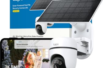 Tapo C630 KIT 3K 5MP Solar Security Camera Outdoor Wireless,Security camera,Colour Night Outdoor Camera,360AI Detection CCTV,IP65,No Hub Required,Alexa,Google Home,Flexible Storage,No Monthly fee