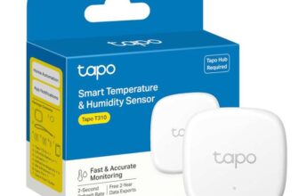 Tapo T310 Smart Humidity Meter, Room Thermometer, Hygrometer, Humidity Sensor, Hub Required, Instant Notifications