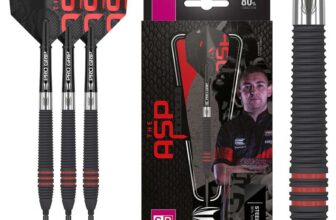 Target Darts Nathan Aspinall The Asp Black 80% Tungsten Swiss Point Steel Tip Darts Set 22G. Sold by Target Darts FBA