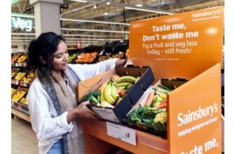 Taste Me, Dont Waste Me £2 Fruit & Veg Boxes In Select Larger Sainsburys