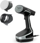 Tefal Access Steam Force Handheld Clothes Steamer, Powerful 90g/min Steam Boost, Ready To Use In 25 Seconds, Black And Silver, DT8250