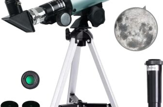 Telescope for Kids, Astronomical Telescope Zoom 90X HD Outdoor Monocular Space Telescopes Portable Refractors Spotting Scope With Tripod, Telescopes for Adults, Kids and Beginner.