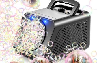 Tencock Bubble Machine, Automatic Bubble Blower – 15000 Bubbles Per Min – Sold by Tecnock-EU FBA