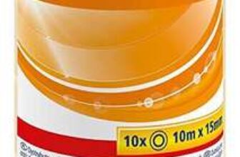 Tesafilm 10X Standard Adhesive Tape 10M x 15MM, transparent