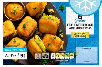 Tesco Fish Finger Rosti With Mushy Peas 280g – Clubcard Price