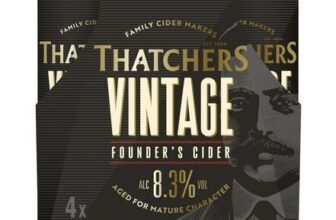 Thatchers Vintage Founders Cider 4 X 440ml