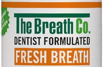 The Breath Co. Alcohol Free Mouthwash. Dentist Formulated Oral Rinse for 12 Hours of Fresh Breath, Icy Mint Flavour, 500 ml