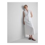The Edit Linen Tie Detail Waistcoat