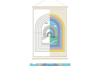 The Mindful Painter, Mindfulness Paint By Numbers Kit