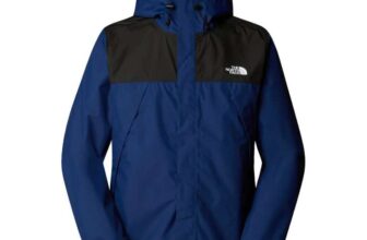 The North Face Mens Antora Waterproof Jacket (Estate Blue TNF Black / Size: S-XL)