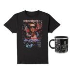 The Terminator Japanese Movie Poster Mens T-Shirt and Terminator Mug Bundle