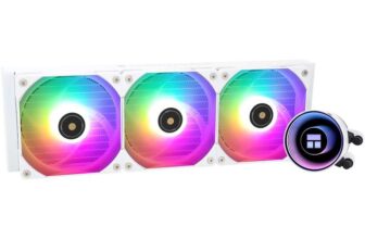 Thermalright Frozen Notte 360 White ARGB V2 liquid CPU cooler, 360mm AIO cooling, 3 PWM fans – sold by deliming321/ FBA