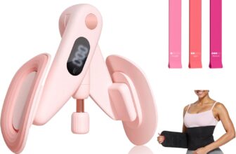 Thigh Master Thigh Exerciser for Women, Pelvic Floor Exercise Devices, Inner Thigh Exercise Equipment, User Guide for Women Home Gym