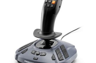 Thrustmaster SimTask FarmStick – High-Precision Farming Simulation Joystick with Programmable Buttons for PC