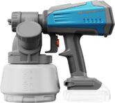 Tilswall Brushless Motor Fence Cordless Electric Paint Sprayer Gun, Compatible with Dewalt 18V (Battery Not Included), Easy Side-Fill, Ideal for Walls and Ceilings, Fences and shed, Furnitures