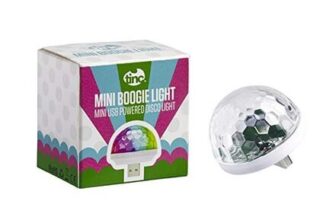 Tinc USB Portable Boogie Light, Micro USB Included, Apple/Android Compatible
