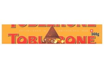 Toblerone Orange Twist Milk Chocolate Bar 360g – (Kirkby)
