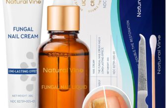Toenail Fungus Treatment Extra Strength: Nail Fungus Treatment Kit for Toenail and Fingernails – Liquid 15mL and Nail Repair Cream 20g