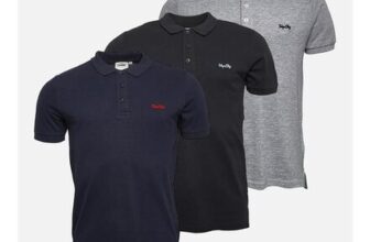 Tokyo Laundry Mens Fayde Three Pack Polo Shirts