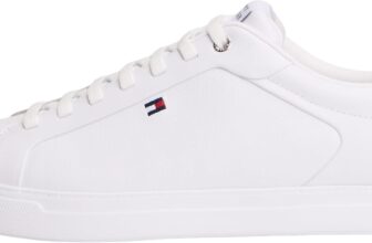 Tommy Hilfiger Mens Icon Court Light Leather Fm0fm05946Low Top