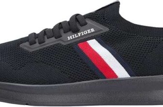 Tommy Hilfiger Mens Lightweight Knitted Trainers Size 9 men