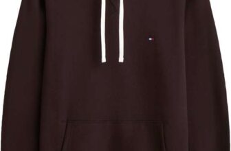 Tommy Hilfiger Mens Seasonal Fleece Hoodie with Kangaroo Pocket – size XL