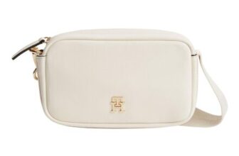 Tommy Hilfiger Womens Th Logotape Camera Bag Aw0aw18741 Crossover