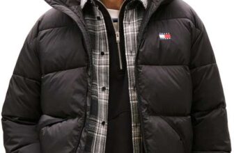 Tommy Jeans Mens Tjm Vail Hooded Puffer Ext Dm0dm22296 Puffer Jacket – Size S