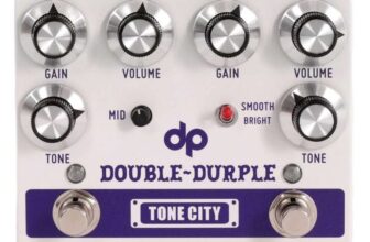 Tone City Double Durple Peter Danish Pete Honoré Dual Overdrive Pedal