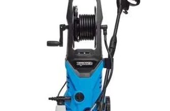 Top Tech 1800W Pressure Washer with Integrated Hose Reel 120 Bar – Free C&C