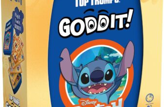 Top Trumps Stitch Goddit Card Game for Kids and Adults Family Game Travel Game 1 to 6 Players Makes a Great Gift for Ages 6 plus
