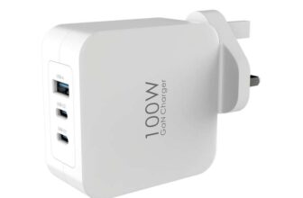Topadre USB C Charger 100W, 3 Ports Fast Charging Plug with QC4.0/PPS – Sold by TOPADRE Tech UK / FBA