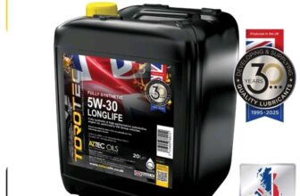Torotec 5W-30 Fully Synthetic Engine Oil ACEA C3 VW 504/507 MB 229.51 BMW – 20L
