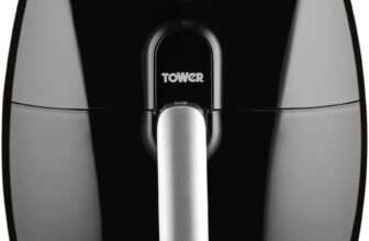 Tower Vortx Digital Air Fryer Oven with Rapid Air Circulation and 60 Min Timer, 4.3 Litre, Black, T17024
