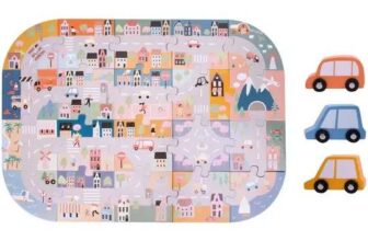 Toy Clearance eg Chad Valley City Road Jigsaw Puzzle with 3 Cars £2.60 / Chad Valley Wooden Abacus £5.70 / Free C&C
