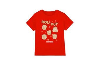 Transformers Roll out Cookies T-Shirt Red