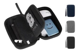 Travel Organizer Case for MacBook Chargers and Cables Waterproof Shockproof
