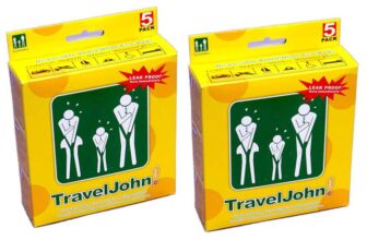 TravelJohn Vomit Bags – 5-Pack