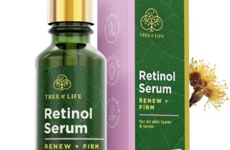 Tree of Life Retinol Serum with Hyaluronic Acid for Face – Gentle Anti Ageing Skincare to Reduce Appearance of Wrinkles and Fine Lines – Skin Smoothing Formula suitable for those new to retinol, 60ml