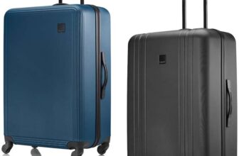 Tripp Large Arrival Black Suitcase / Tripp Large Breeze Dark Sea or Sage Blue Suitcase 5 Year Guarantee – W/Code