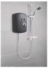 Triton Enrich Black/Chrome 8.5kW Manual Electric Shower (1015G) (Free C&C)