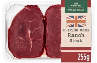 Trivento Reserve Malbec & Steak Bundle – 75cl Bottle & 2 Pack Beef Ranch Steaks 255g – Online Exclusive