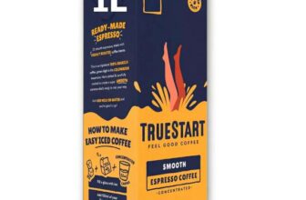 TrueStart Espresso Coffee Concentrate 1L