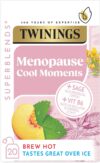 Twinings Superblends Menopause Cool Moments Tea – Peach Herbal Tea Infusion With Lemon Balm, Honey Blush & Vitamin B6, Hormone Balance For Women, 20 Biodegradable Tea Bags