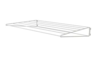 Twinslot White Wall-Mounted Laundry Airer