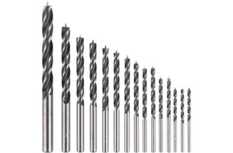 Twist Drill Bit Set ( HSS / Wood/ Masonry- 15 Pieces